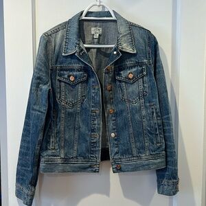 J. Crew classic denim jacket.